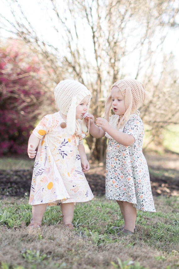 Floral Toddler TShirt Dress Girl Clothes Little Girl Dress Etsy