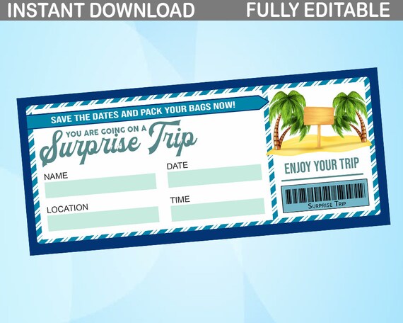 printable ticket boarding pass beach trip sea beach trip
