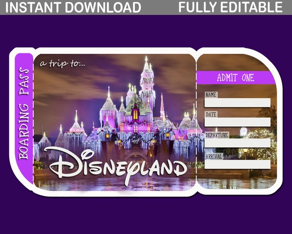 disneyland tickets