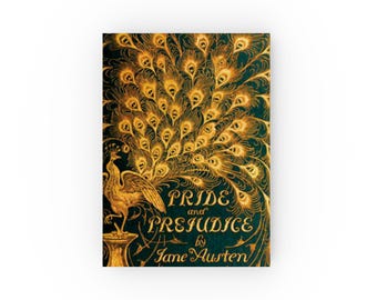 Pride and Prejudice Journal 1895 first edition cover of Pride and Prejudice notebook Literary gift Jane Austen Gift Idea
