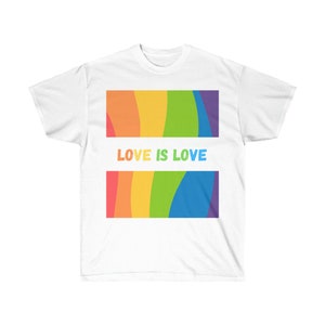 Love is Love t-shirt Pride shirt Rainbow Inclusivity LGBTQ Gift Idea Pride