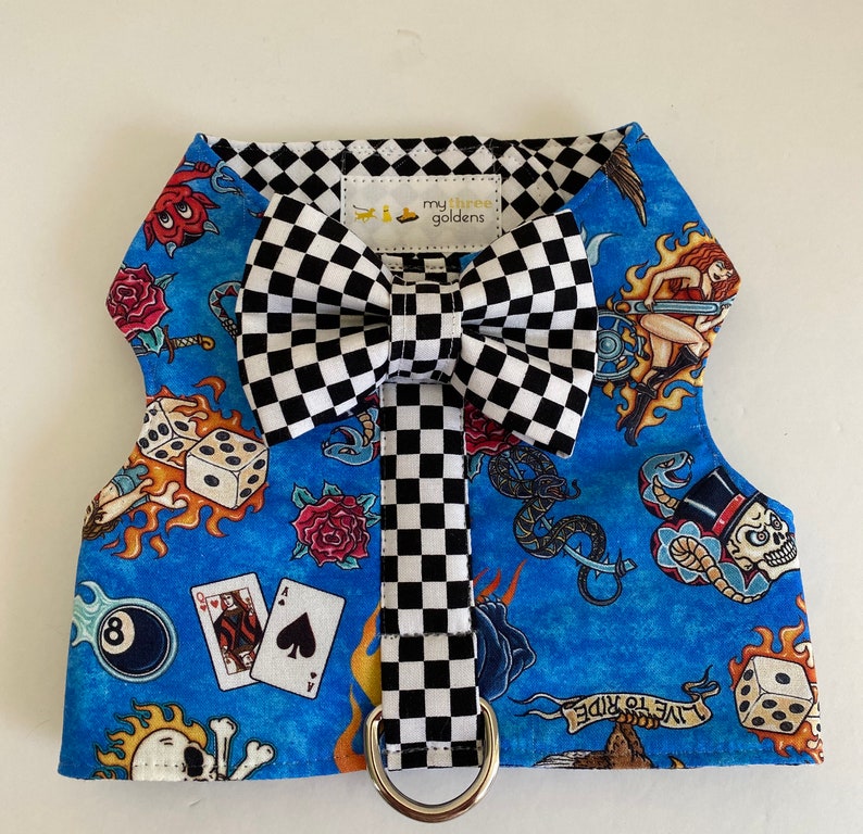 Tattoo dog harness