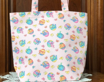 Easter Eggs Pattern Fashion Womens Multi-Pocket Vintage Canvas Handbags Miniature Shoulder Bags Totes Purses Shopping Bags