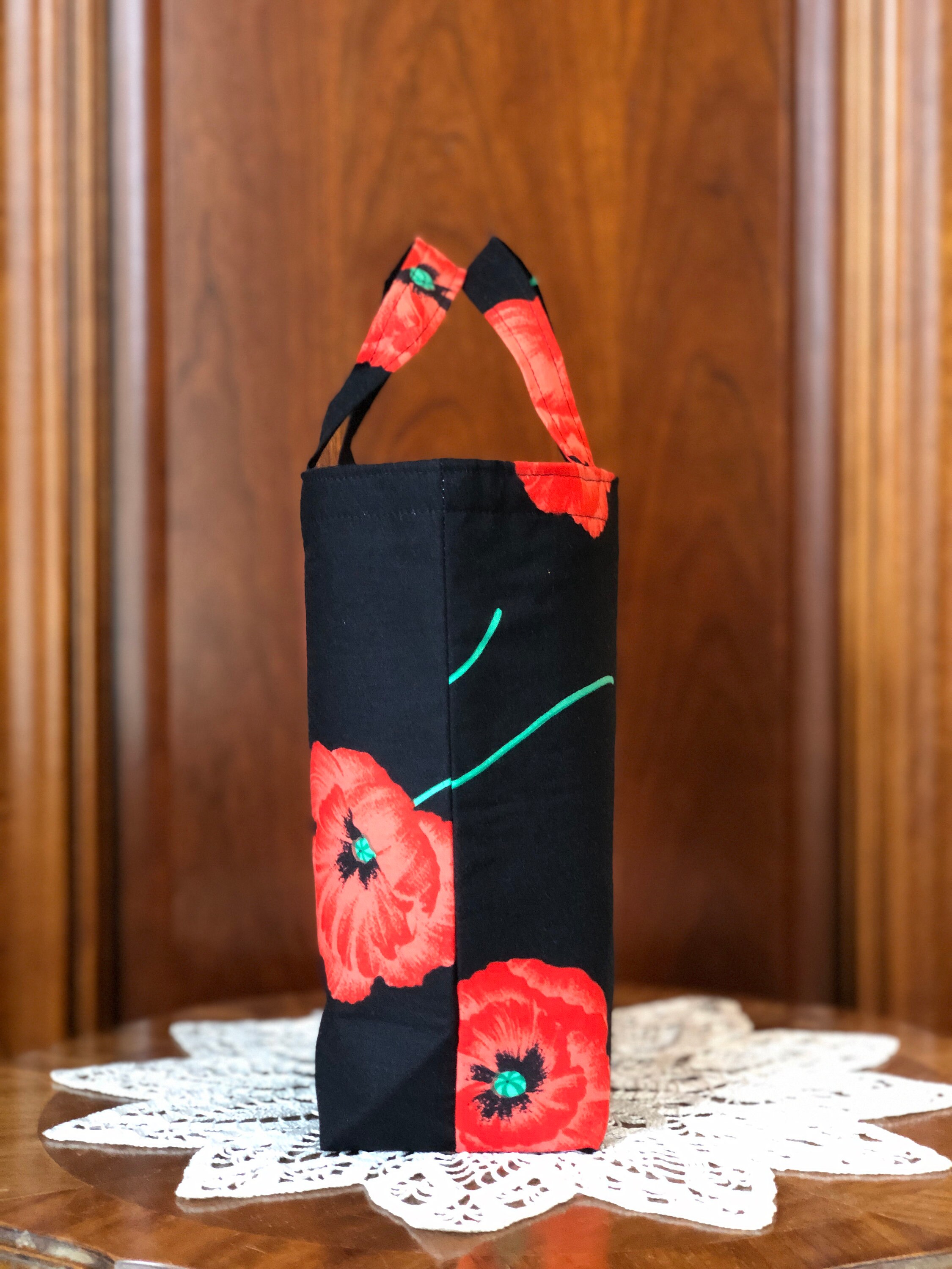 Small Purses Handcraft Small Fabric Gift Bag, Handmade Handbag, Purse or Tote, for Book Club ...