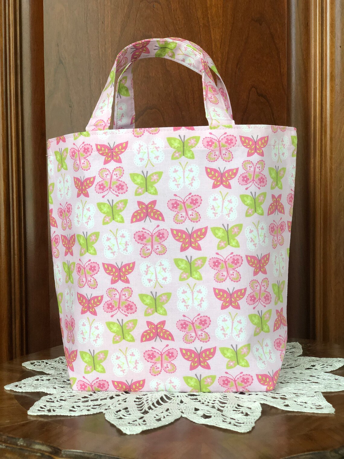 Fabric Cloth Gift Bag Small Tote Loot Bag Handmade Etsy