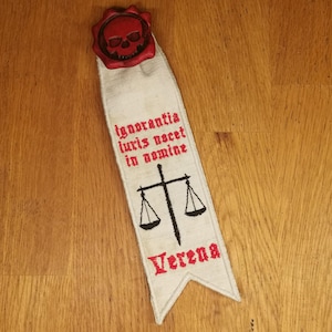 Embroidered Purity Seal #5 - Simply Divine!