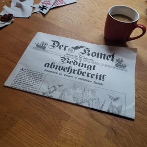 The Comet - The most current newspaper of the old world