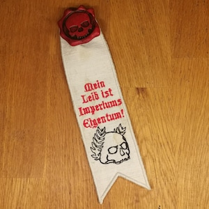 Embroidered purity seal - Various versions #4