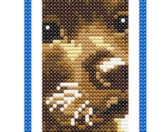 Dog Cross Stitch Bookmark *Digital Pattern Only*
