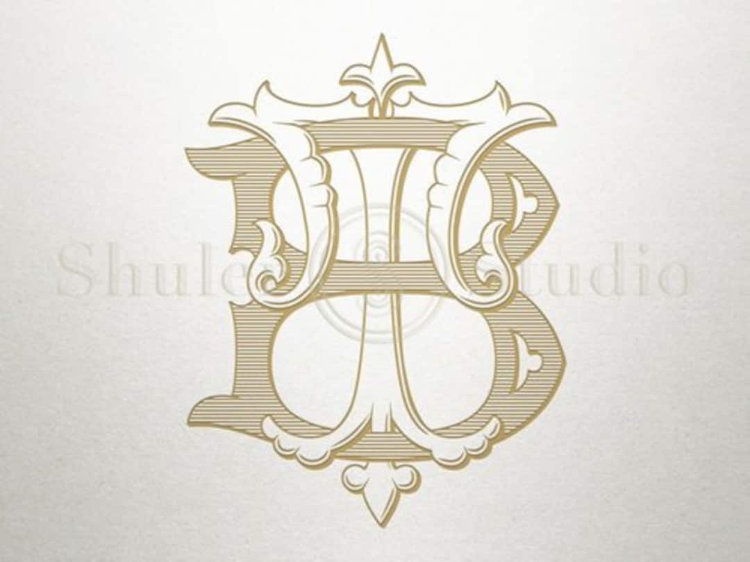 Vintage Interlocking Monogram - BT TB - Interlocking Monogram - Digital ...