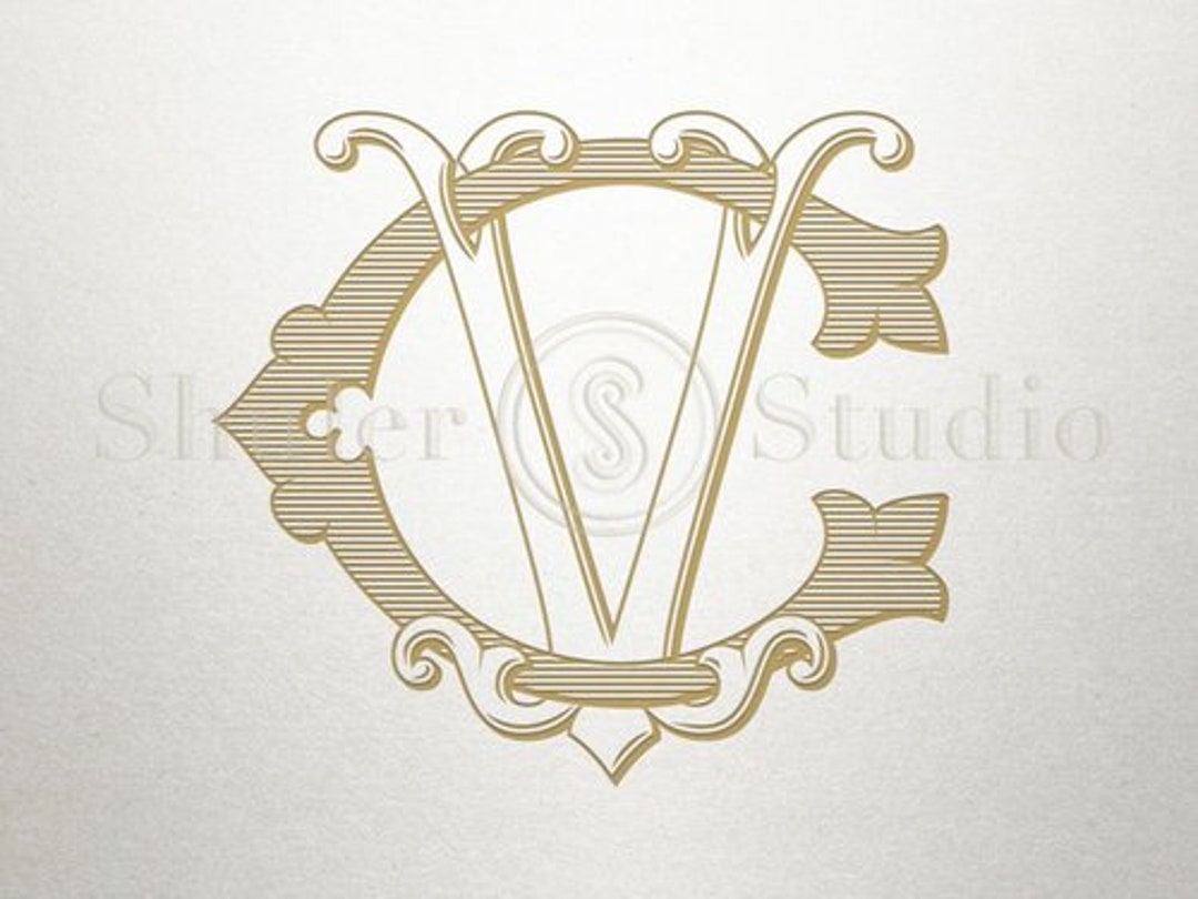 crown monogram gm logo design