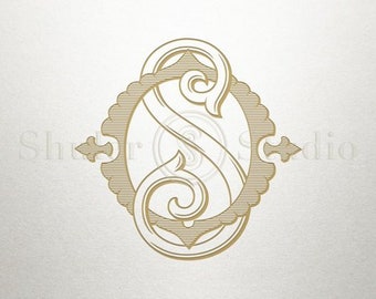 Custom Monogram Design - OS SO- Custom Monogram - Vintage