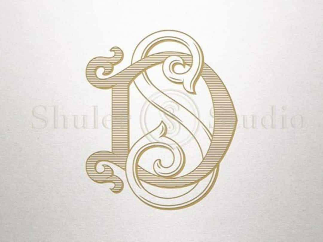 Wedding Monogram DS  Branding & Logo Templates ~ Creative Market