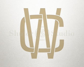 Initial Logo Design - CW WC - Initial Logo - Digital