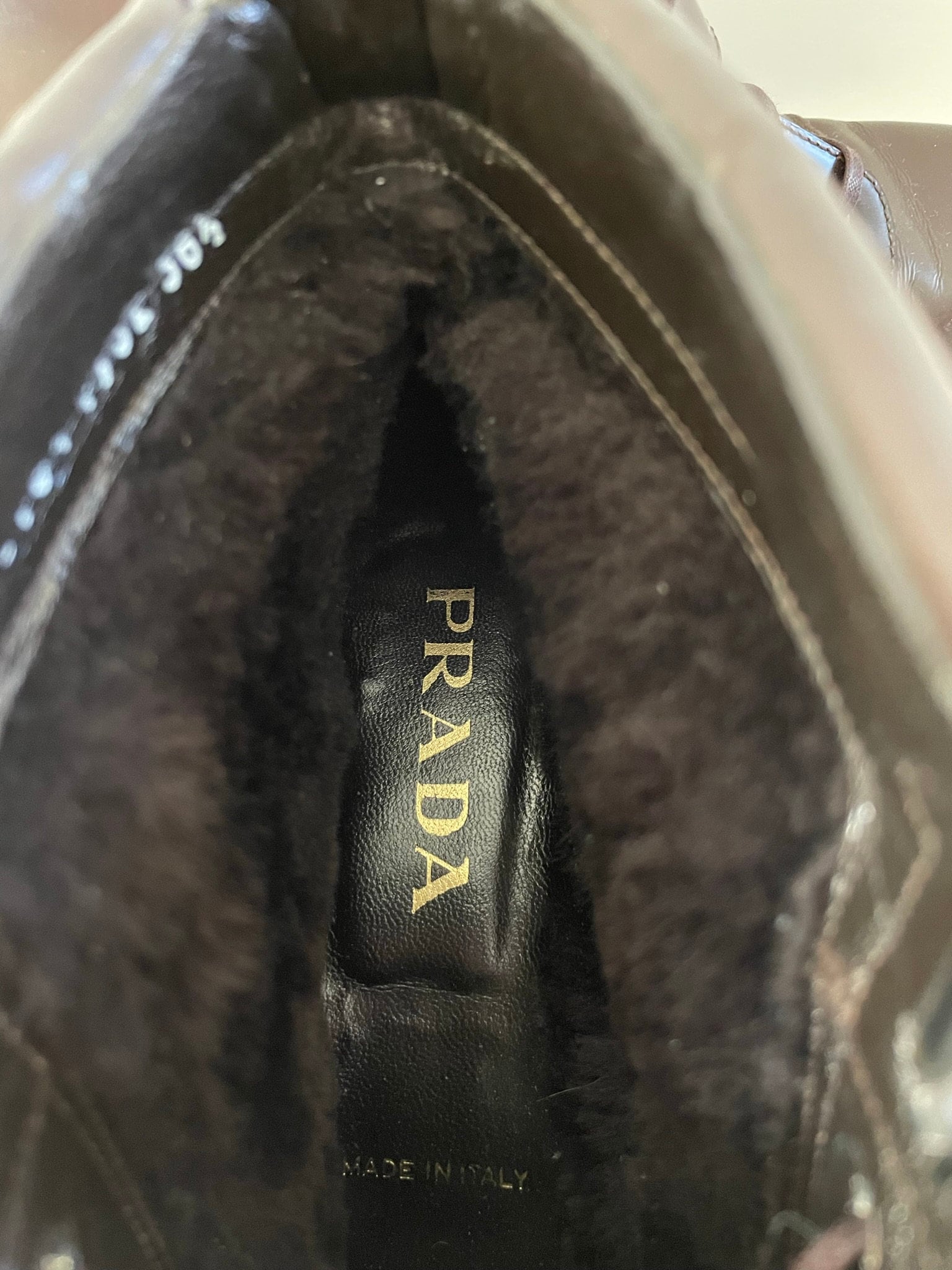 Prada label top for sale