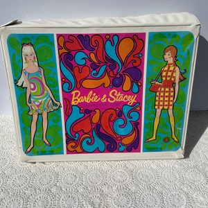 Vintage 1960’s Mod Barbie &  Stacey Double-Doll storage Case by Mattel