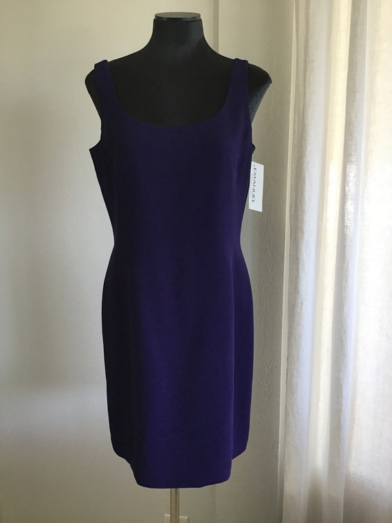 Vintage NWT 1999 Emanuel Ungaro Sheath Dress and … - image 7