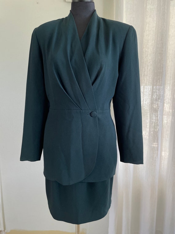 Vintage Ann Taylor Pant Suit plus skirt Set 3 pie… - image 3