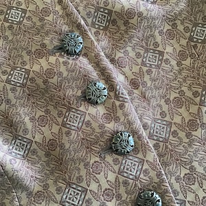 Vintage Ann Taylor Foulard Menswear-style Vest Waistcoat