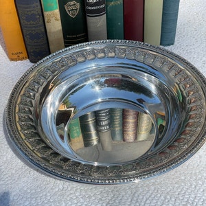 Vintage Reed and Barton Round Silverplated Bowl