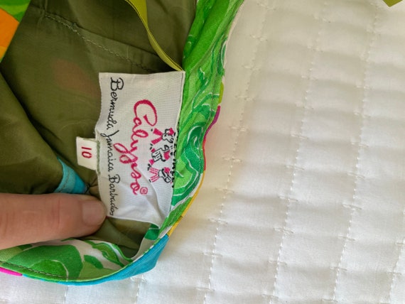 Vintage Calypso Raw Silk Patchwork Pants 1970s - image 8