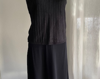 Vintage Emanuel Ungaro Knit Top and Skirt Set