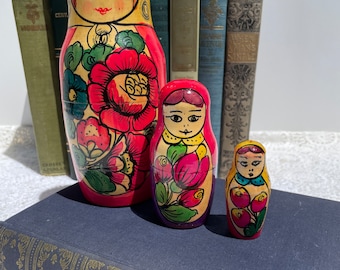 Vintage ryska Matrjosjka-dockor