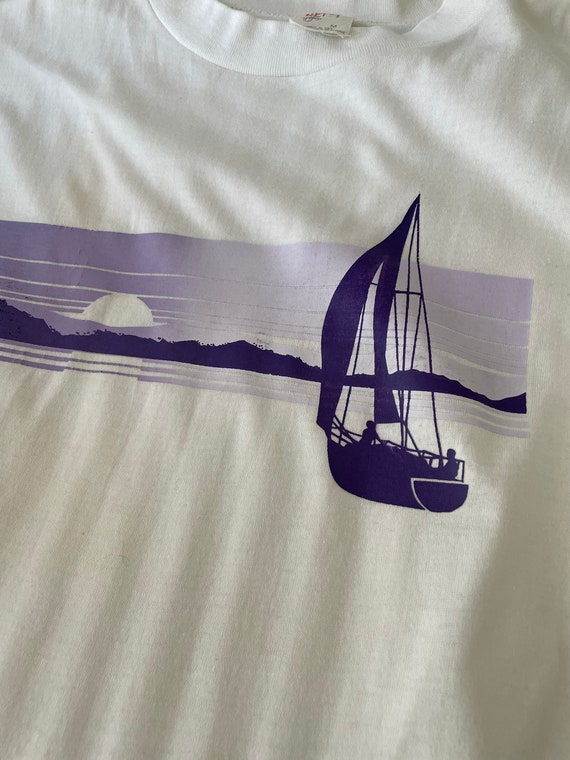 Vintage Virginia Beach Graphic Long Sleeve TShirt