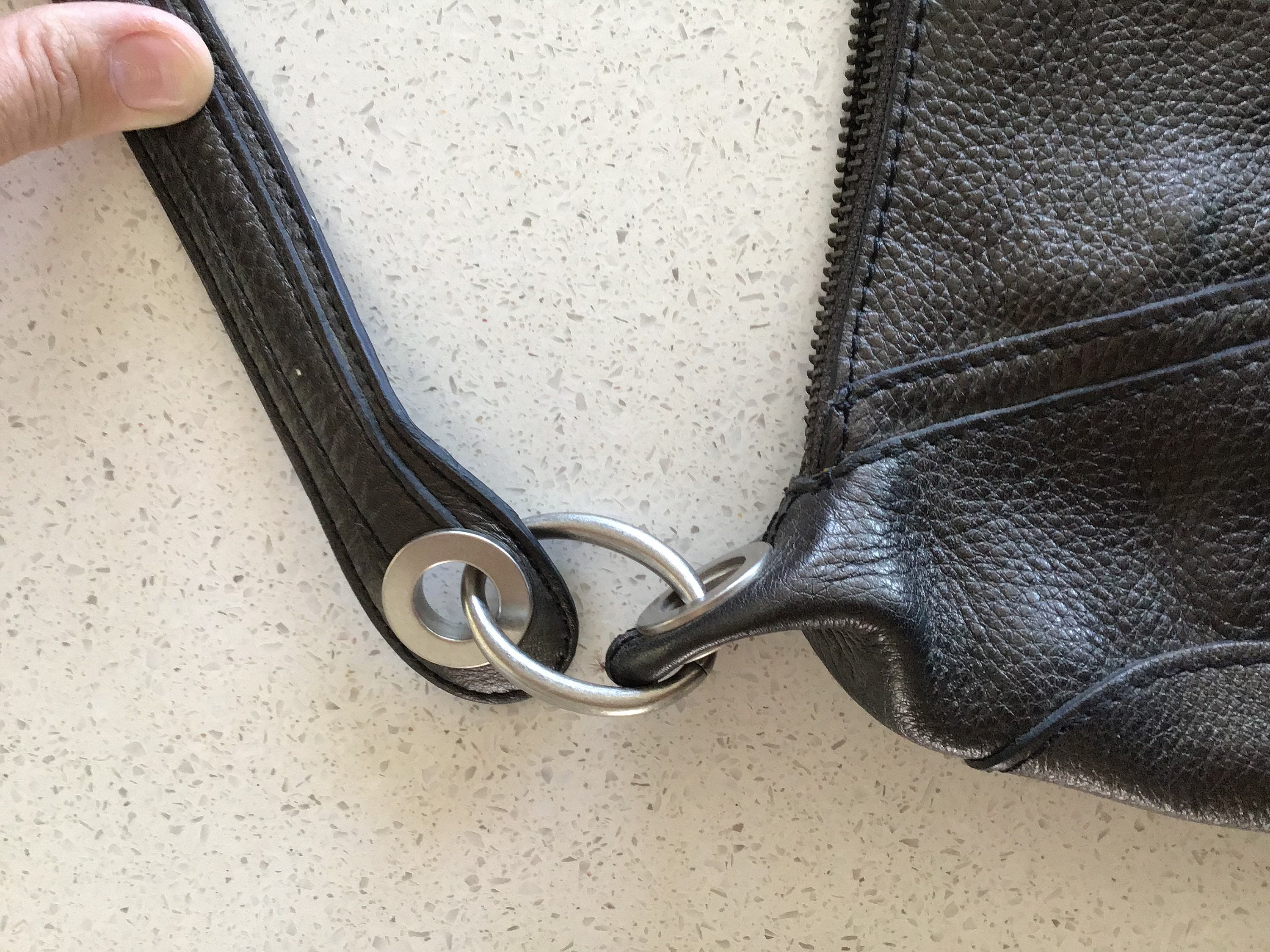 Vintage Y2K Banana Republic Brown Leather Shoulder Bag - Etsy