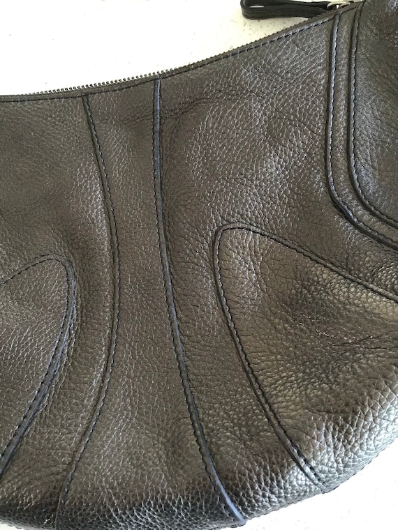 Vintage Y2K Banana Republic Brown Leather Shoulder Bag - Etsy