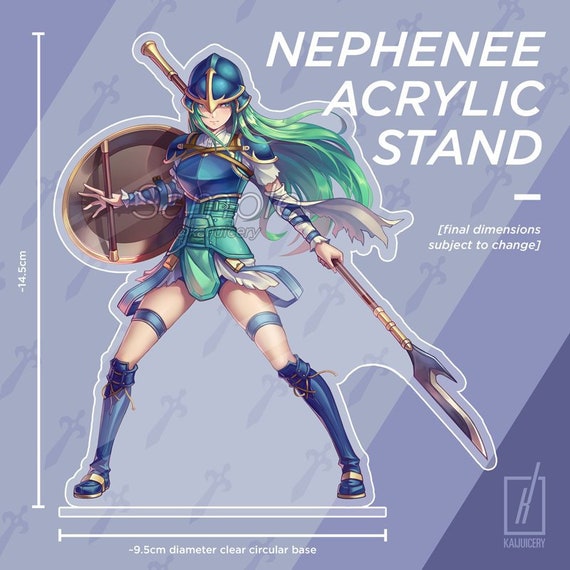 ネフェニー ~14.5cm 両面クリアアクリルスタンド / ファイアー