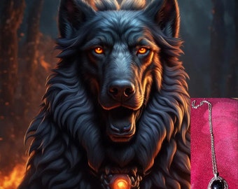 Female Wolf Spirit Companion, Energetic Shielding, Défense, Spiritual Protection, Intuitive Guidance, Spirit Communication