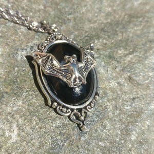 Haunted Enchanted Pendant, Gothic Celtic Witch, Arcane Power