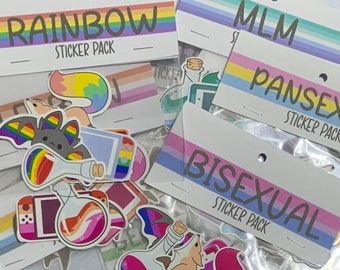 Pride Sticker Packs