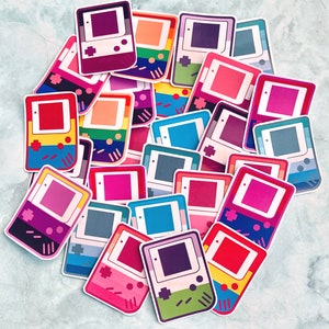 Pegatinas Gameboy Orgullo