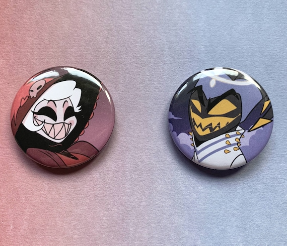 Hazbin Hotel 37mm Button Badges - Etsy