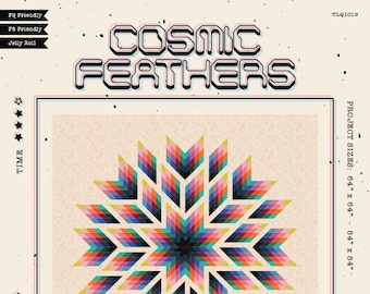 Cosmic Feathers PDF Quilt Pattern