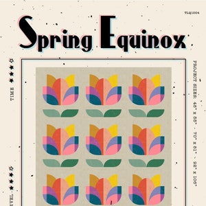 Spring Equinox PDF Quilt Pattern