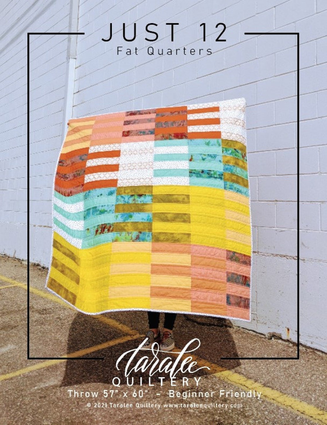 Just 12 Fat Quarters PDF Pattern Etsy Canada