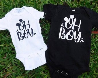 Oh Boy Onesie | Toddler Shirt