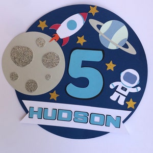 Outer Space Cake Topper | Space Themed Birthday | Space Birthday Party