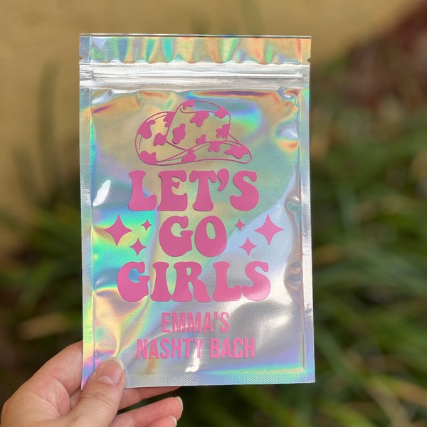 Let's Go Girls Disco Hangover Kits| Hydration Kit | Recovery Kit | Bachelorette Party Gift | Birthday Gifts | Disco Party