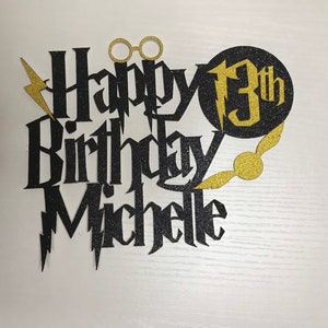 Magical Birthday Cake Topper