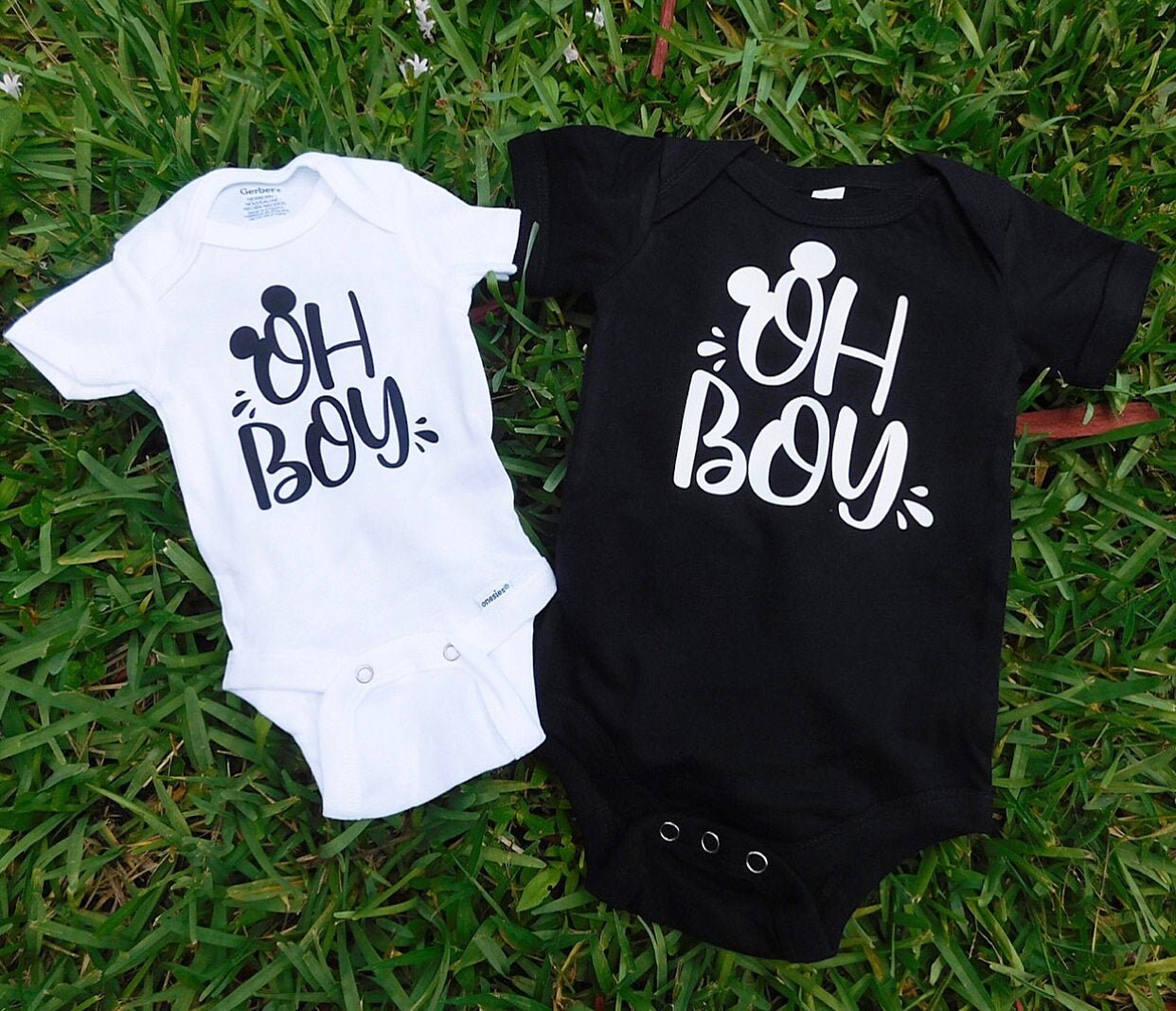Oh boy onesie discount