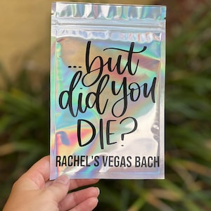 But Did You Die Recovery Kits | Hydration Kit | Hangover Kit | Bachelorette Party Gift | Birthday Gifts | Bach Party