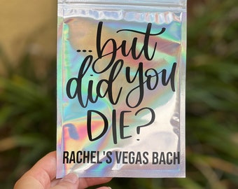 But Did You Die Recovery Kits | Hydration Kit | Hangover Kit | Bachelorette Party Gift | Birthday Gifts | Bach Party