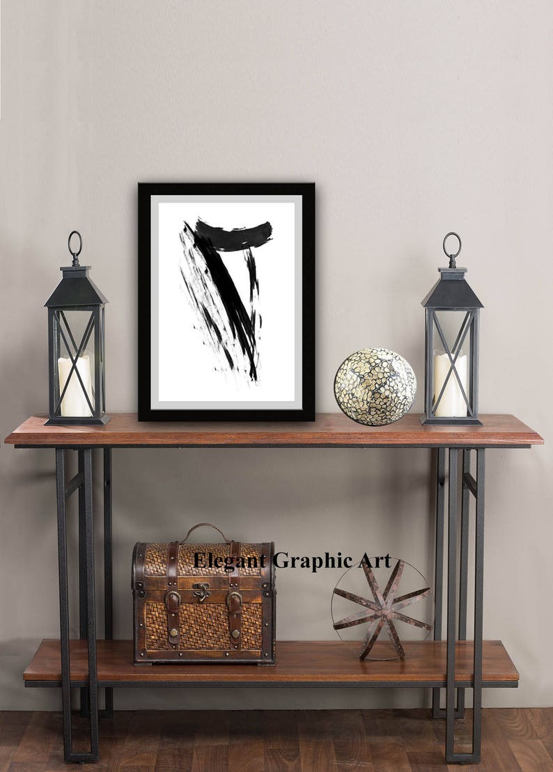 Geometric Modern Art Wall Art Prints Black Prints PRINT 19 Wall Prints Instant Download Printable Art Wall Decor prints wall art
