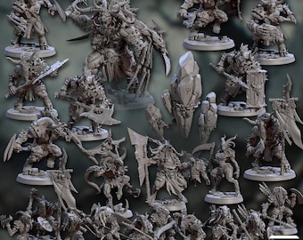 Rise of the Beastmen, Artisan Guild, TTRPG, DND, Resin Minis, Miniatures, Goat, Beast, Aberration