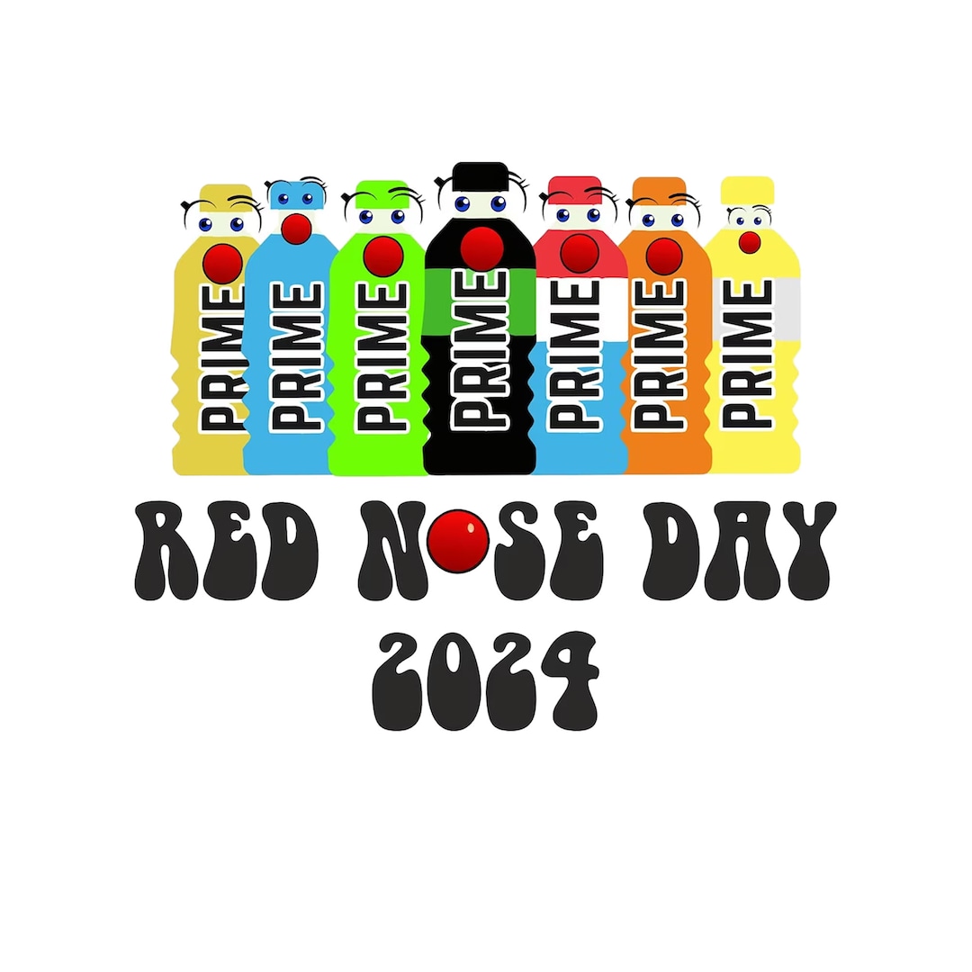 Red Nose Day Png,red Nose 2025, Decal Red Nose Png, Fund Raising