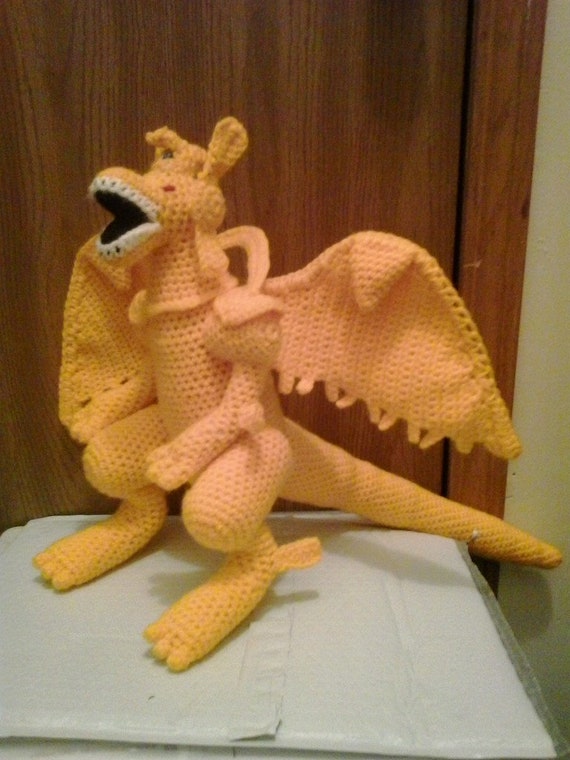 plush winged dragon